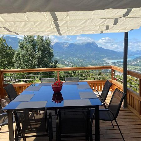 La Grange - Camping Le Mont Orel Saint-Andre-d'Embrun Exterior foto