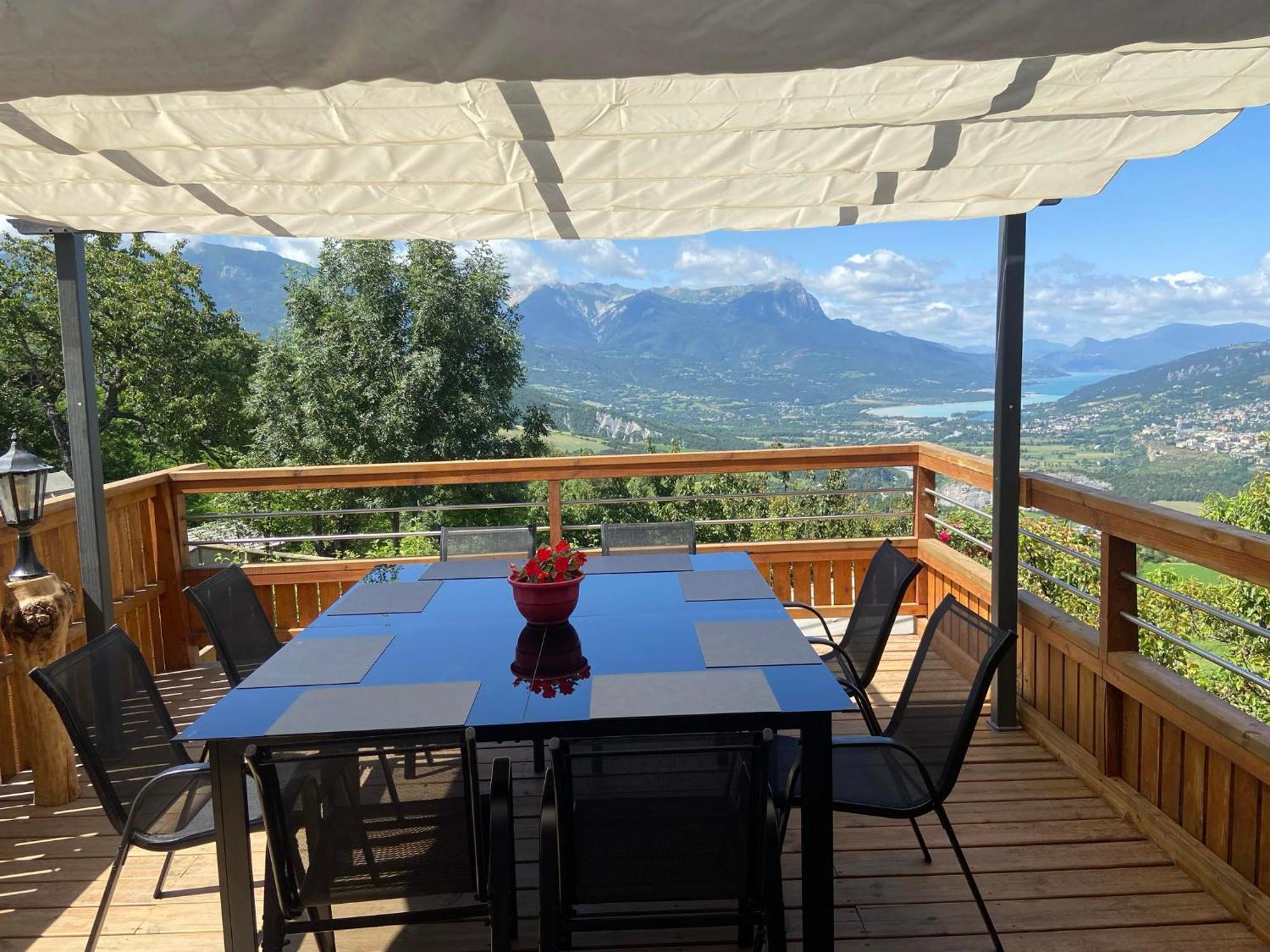 La Grange - Camping Le Mont Orel Saint-Andre-d'Embrun Exterior foto